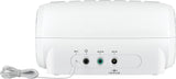 Sangean RCR-24 White Clock Radio rear