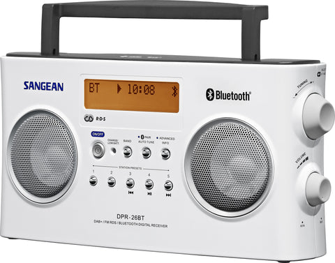 Sangean DPR-26BT DAB+/FM Stereo Digital Radio with Bluetooth