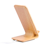 Timber Look Wireless Charging Stand