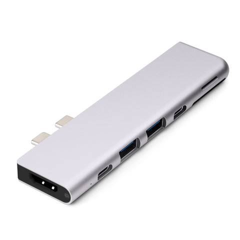 Adaptateur USB C pour MacBook Pro, Hub adaptateur multiport USB C
