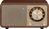 Sangean WR-7 FM / Bluetooth / Aux-in Compact Wooden Cabinet Radio
